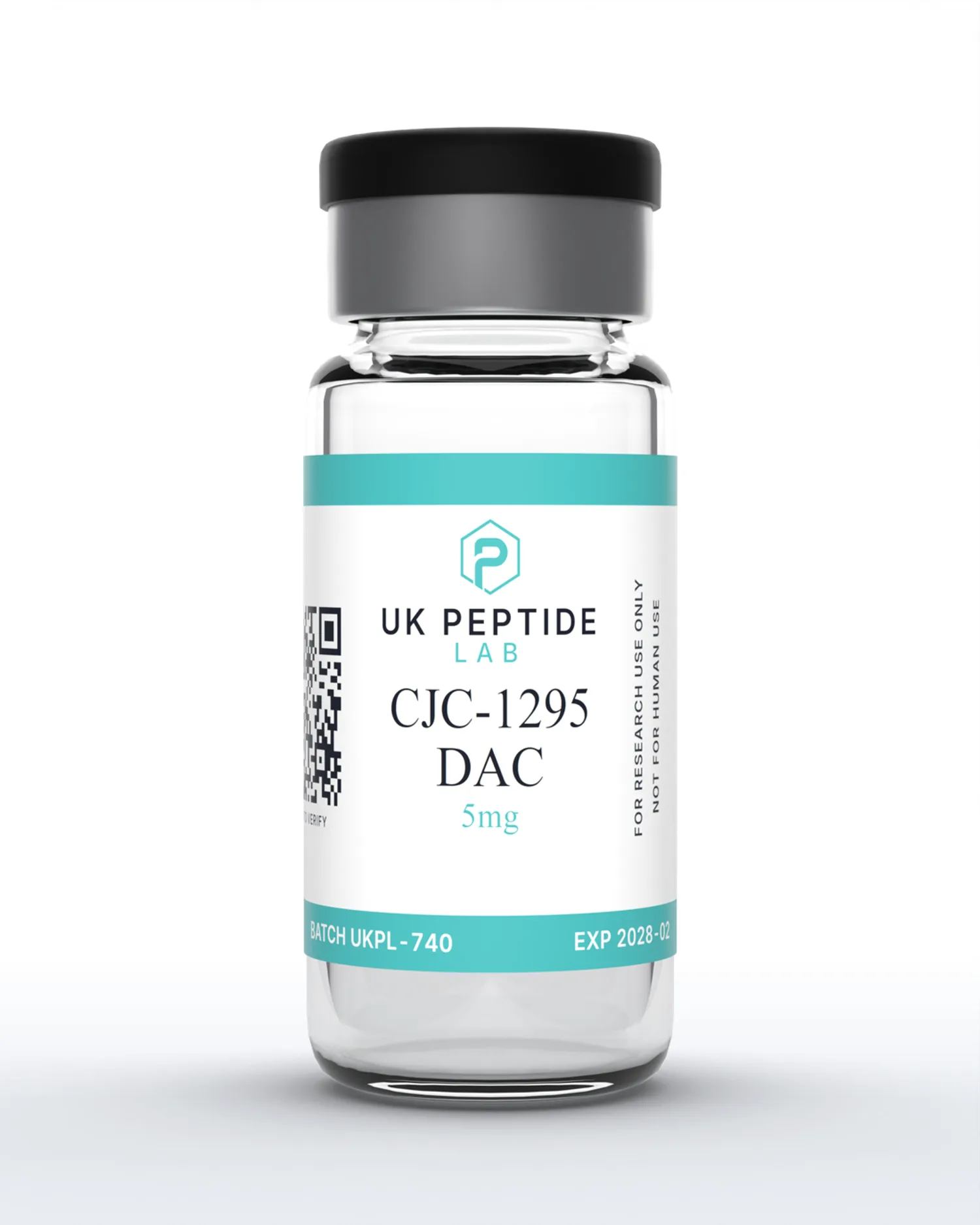 CJC-1295 DAC 5mg research peptide lyophilised powder